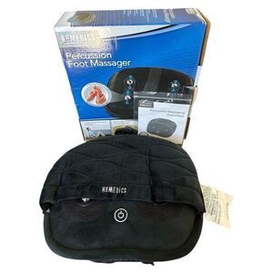 Homedics Percussion Foot Massager 4 Tapping Nodes Ultra‎ Plush Tested Working